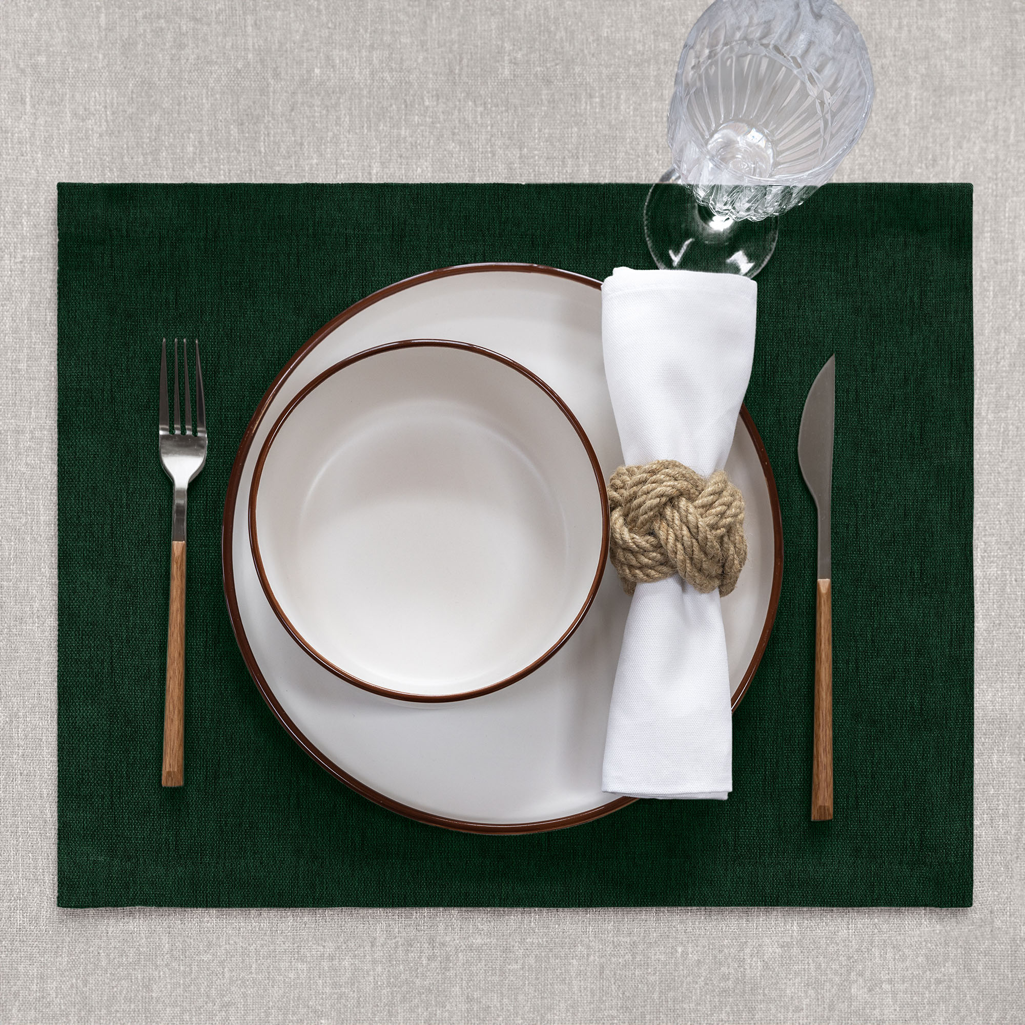 Салфетка сервировочная Изумруд Изумрудный