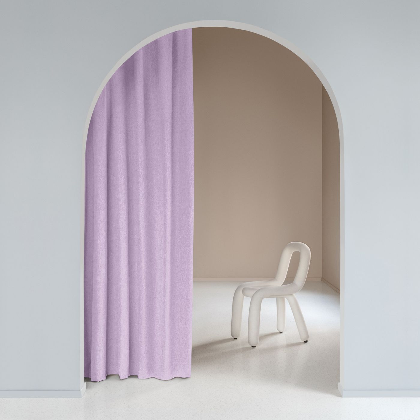 Штора Рогожка, пэ Сирень