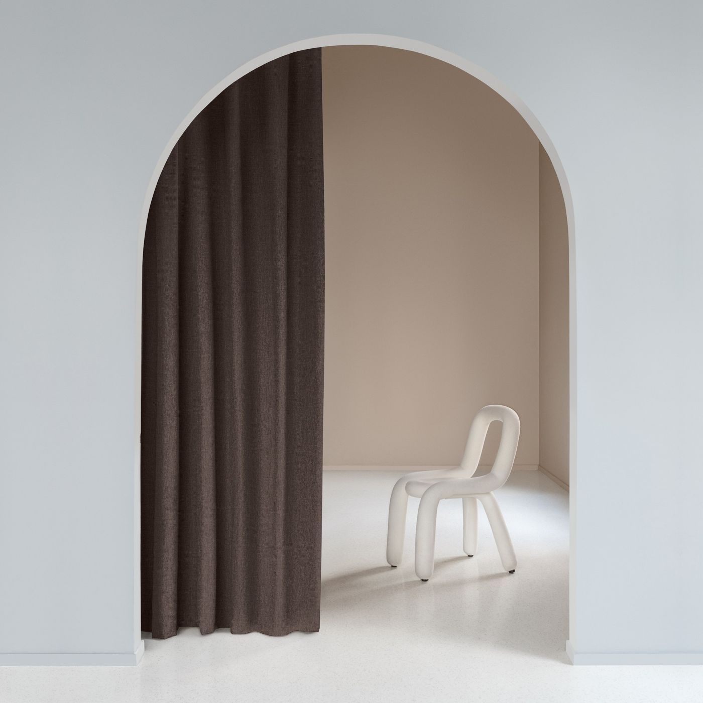 Штора Рогожка, пэ Шоколад